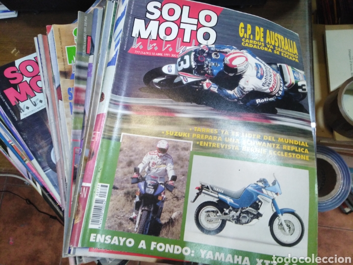 Sammeln von Zeitschriften und Zeitungen: SOLO MOTOS ACTUAL-LOTE DE 25 REVISTAS-A&Ntilde;O 1991