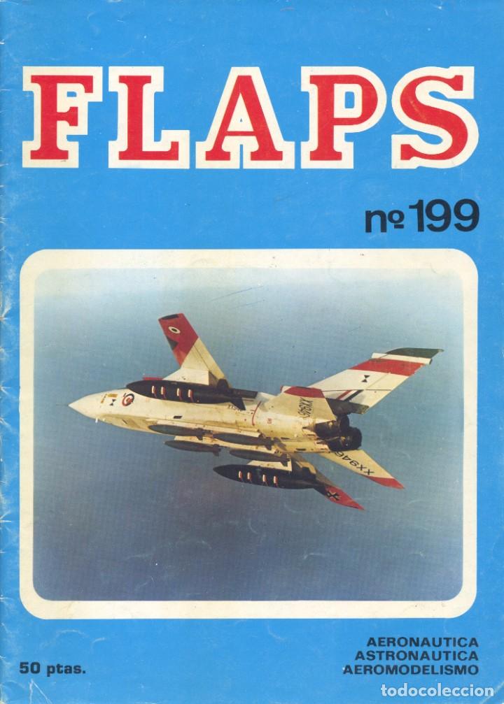 Colecionismo de Revistas e Jornais: flaps n&ordm;199 (a&ntilde;o 1976). aeromodelismo y aviaci&oacute;n. Maquetas Pl&aacute;sticos santos