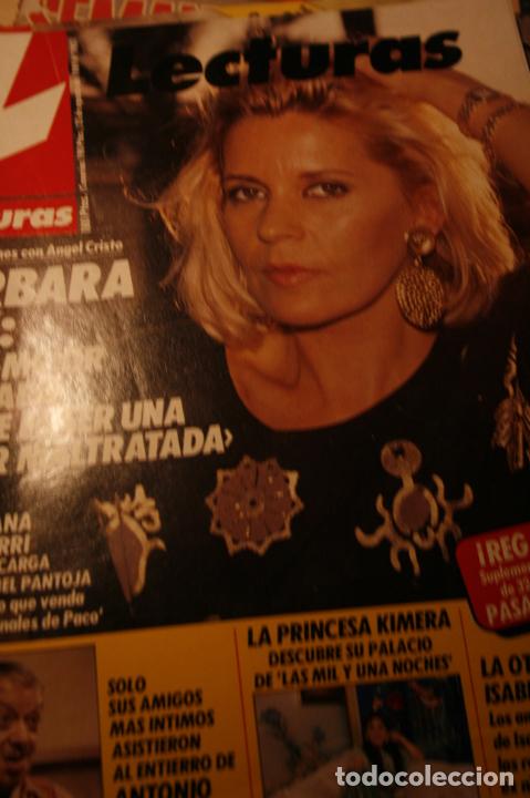Coleccionismo de revistas y peri&oacute;dicos: BARBARA REY KIIMERA ANTONIO GARISA EVA NASARRE CONCHA VELASCO PAQUIIRRIN SITO PONS 1989