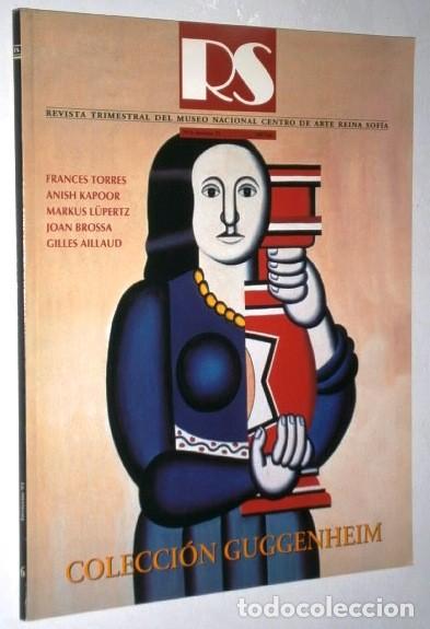 Colecionismo de Revistas e Jornais: Revista trimestral N&ordm; 6 del Museo Nacional Centro de Arte Reina Sof&iacute;a / Colecci&oacute;n Guggenheim 1991