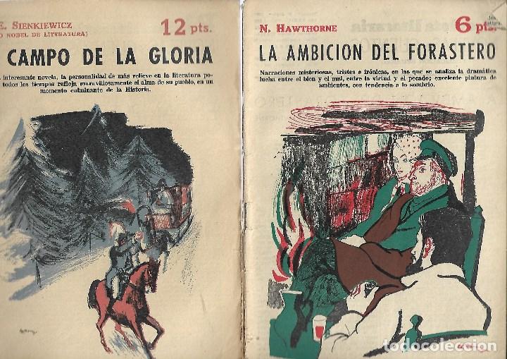 Coleccionismo de Revistas y Peri&oacute;dicos: LOTE DE 12 TITULOS DISTINTOS DE REVISTAS LITERARIAS NOVELAS Y CUENTOS DE 1955-69