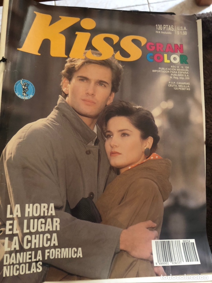 Coleccionismo de Revistas y Peri&oacute;dicos: FOTONOVELA KISS Gran Color de Lancio, N&uacute;m 124