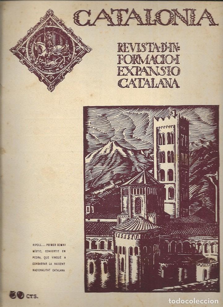 Coleccionismo de revistas y peri&oacute;dicos: Catalonia Revista d'Informacio i Expansio Catalana Any III N&ordm; 19 1929