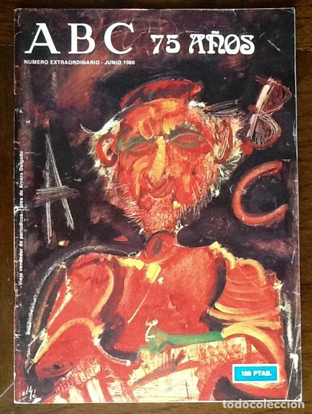 Coleccionismo de Revistas y Peri&oacute;dicos: PERIODICO - ABC EXTRAORDINARIO 75 A&Ntilde;OS- 1980 - ENVIO INCLUIDO EN EL PRECIO.