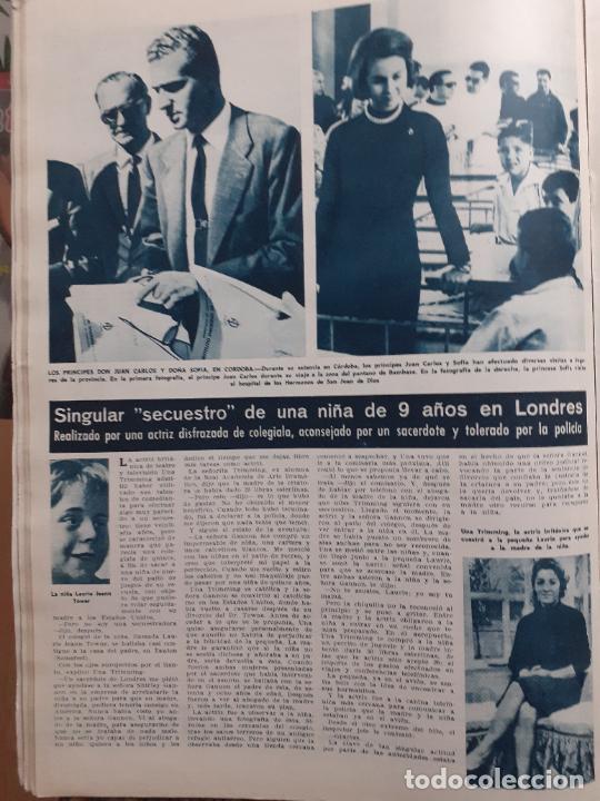 Coleccionismo de Revistas y Peri&oacute;dicos: LOS REYES EN CORDOBA 1964 SECUESTRO DE UNA &Ntilde;INA FINGIDO EN LONDRES