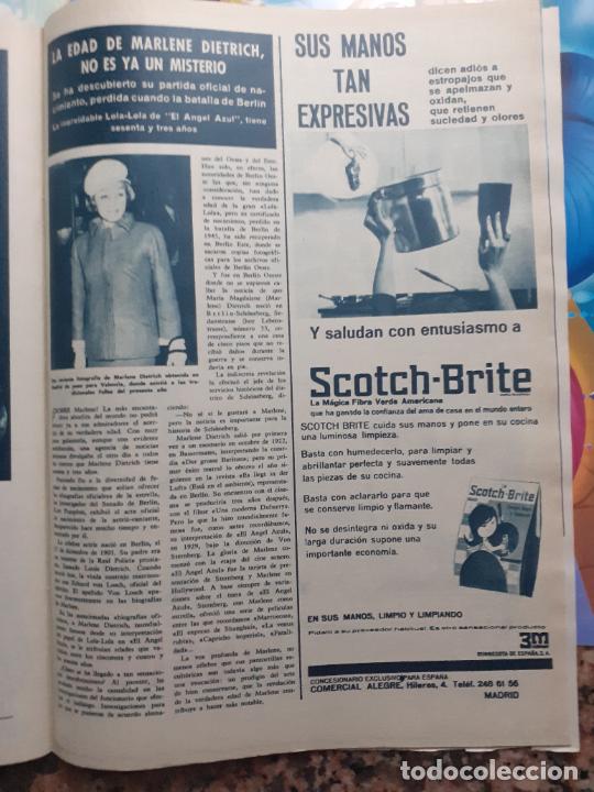 Coleccionismo de Revistas y Peri&oacute;dicos: ANUNCIO SCOTCH BRITE MARLENE DIETRICH
