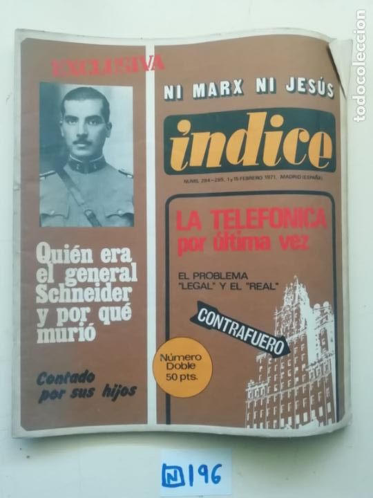 Sammeln von Zeitschriften und Zeitungen: Indice