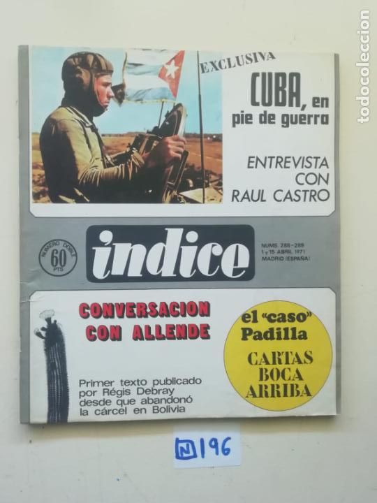 Coleccionismo de revistas y peri&oacute;dicos: Indice - Foto 1