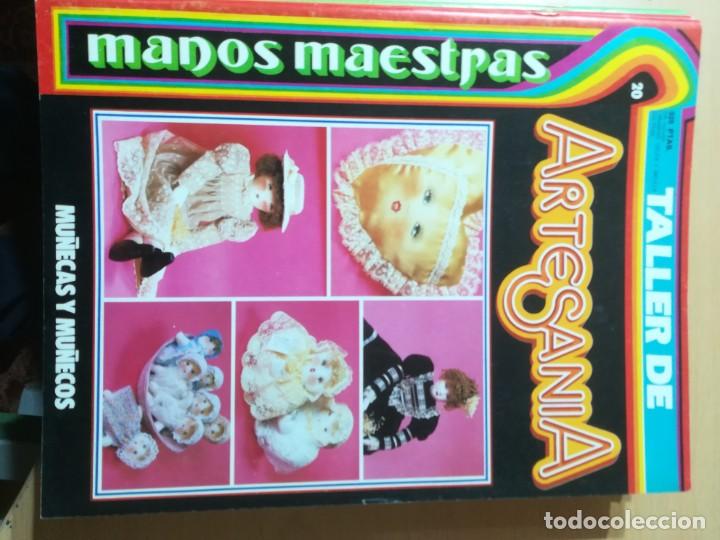 Collection Magazines and Newspapers: 20 MU&Ntilde;ECAS Y MU&Ntilde;ECOS / MANOS MAESTRAS / TALLER DE ARTESANIA - MANUALIDADES BRICOLAGE HOGAR / AE201