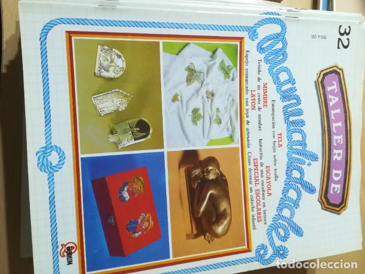 Collezionismo di Riviste e Giornali: 32 / TELA, MIMBRE, ESCAYOLA, LATON, ESCOLARES / TALLER DE MANUALIDADES - MANUALIDADES BRICOLAGE HOG