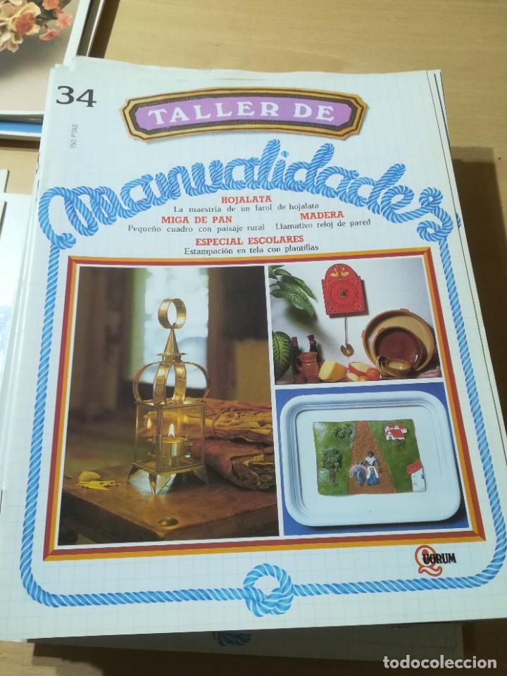Collezionismo di Riviste e Giornali: 34 / HOJALATA, MIGA DE PAN, MADERA, ESCOLARES / TALLER DE MANUALIDADES - MANUALIDADES BRICOLAGE HOG