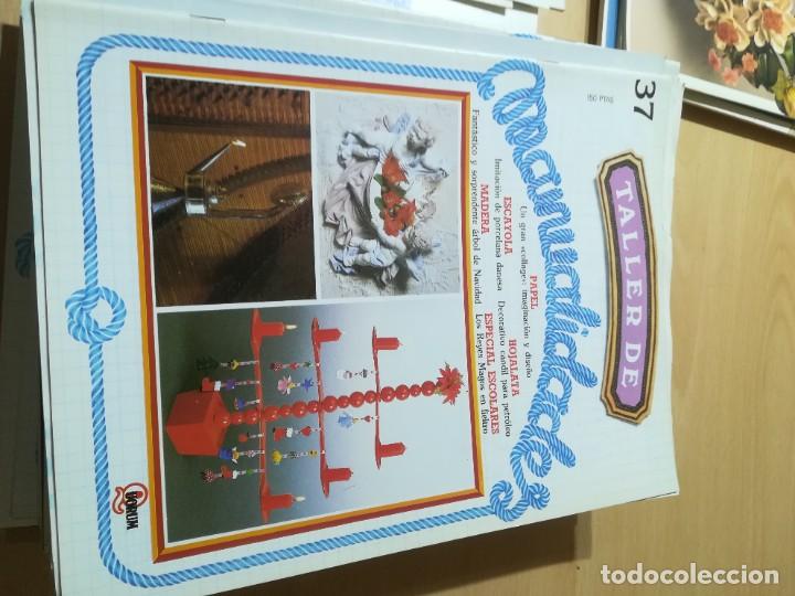 Collezionismo di Riviste e Giornali: 37 / PAPEL, ESCAYOLA, HOJALATA, MADERA, ESCOLARES / TALLER DE MANUALIDADES - MANUALIDADES BRICOLAGE