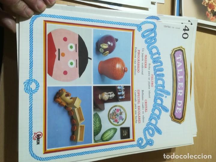 Collezionismo di Riviste e Giornali: 40 / FIELTRO MADERA CRISTAL PIROGRABADO ESCOLARES / TALLER DE MANUALIDADES - MANUALIDADES BRICOLAGE