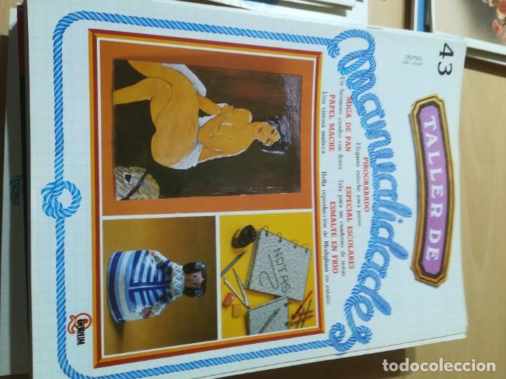 Collezionismo di Riviste e Giornali: 43 / PIROGRABADO, MIGA DE PAN, PAPEL MACHE, ESMALTE EN FRIO / TALLER DE MANUALIDADES - MANUALIDADES