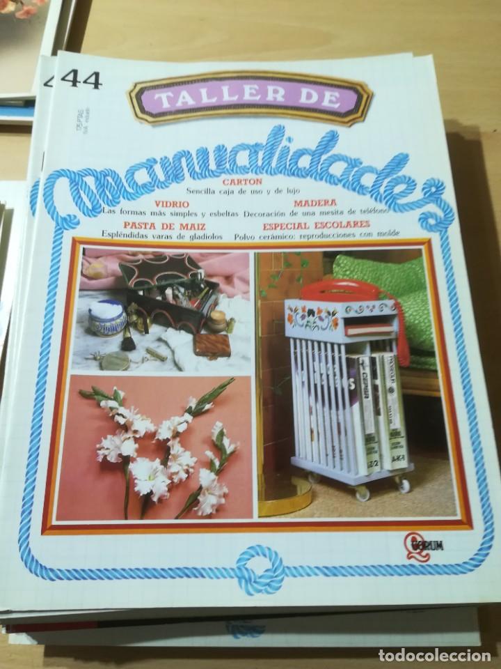 Collezionismo di Riviste e Giornali: 44 / CARTON, VIDRIO, MADERA, PASTA DE MAIZ, ESCOLARES / TALLER DE MANUALIDADES - MANUALIDADES BRICO