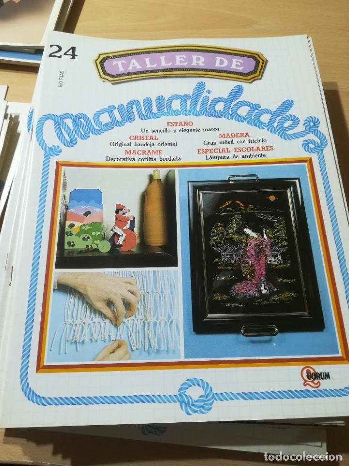Collezionismo di Riviste e Giornali: 24 / ESTA&Ntilde;O CRISTAL MADERA MACRAME ESCOLARES / TALLER DE MANUALIDADES - MANUALIDADES BRICOLAGE HOGA