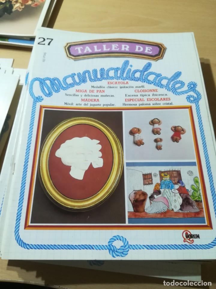 Collezionismo di Riviste e Giornali: 27 / ESCAYOLA, MIGA DE PAN, CROISONNE, MADERA, ESCOLARES / TALLER DE MANUALIDADES - MANUALIDADES BR