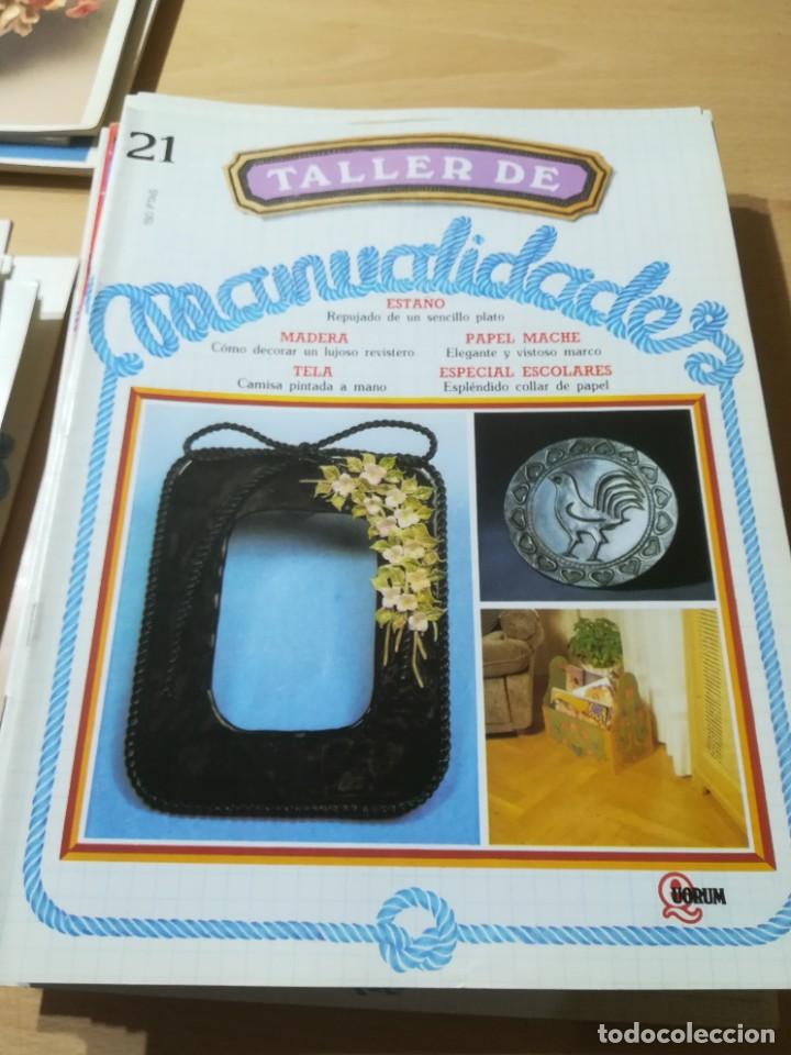 Collezionismo di Riviste e Giornali: 21 / ESTA&Ntilde;O, MADERA, PAEL MACHE, TELA, ESCOLARES / TALLER DE MANUALIDADES - MANUALIDADES BRICOLAGE