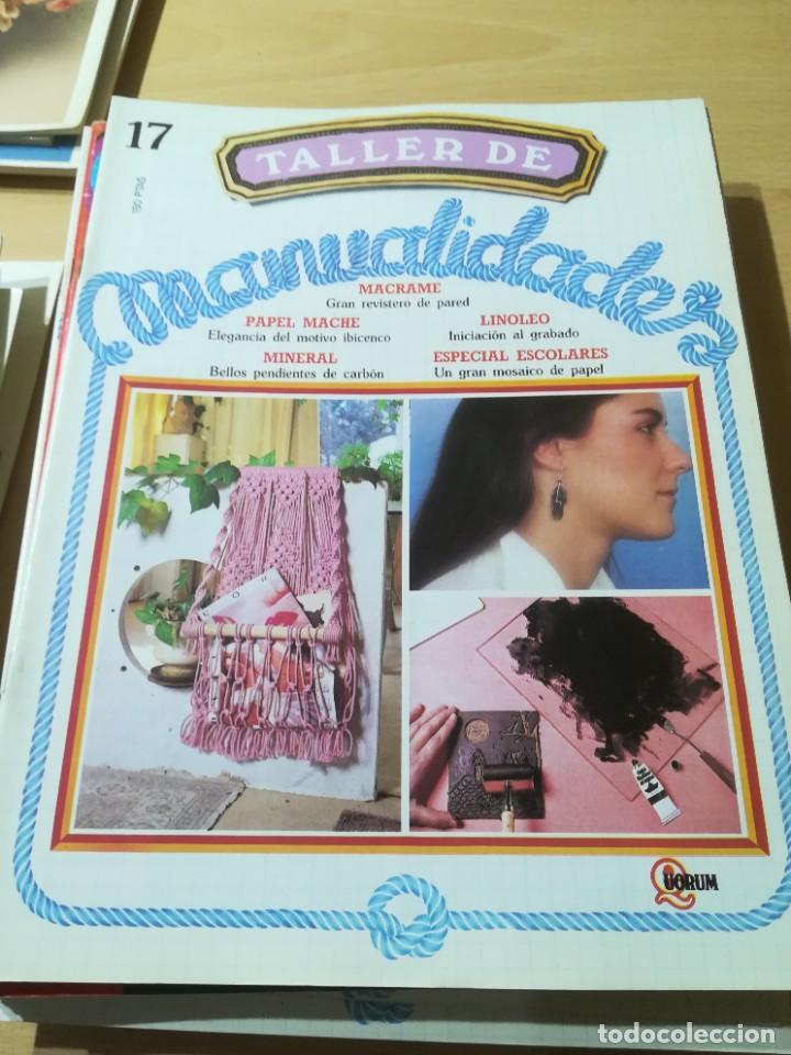 Collezionismo di Riviste e Giornali: 17 / MACRAME, PAPEL MACHE, LINOLEO, MINERAL, ESCOLARES / TALLER DE MANUALIDADES - MANUALIDADES BRIC