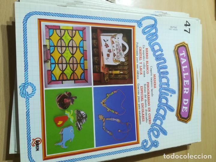 Sammeln von Zeitschriften und Zeitungen: 47 / MADERA, BARRO BLANCO, PIROGRABADO EN CUERO, CRISTAL Y LACA, ESCOLARES / TALLER DE MANUALIDADES