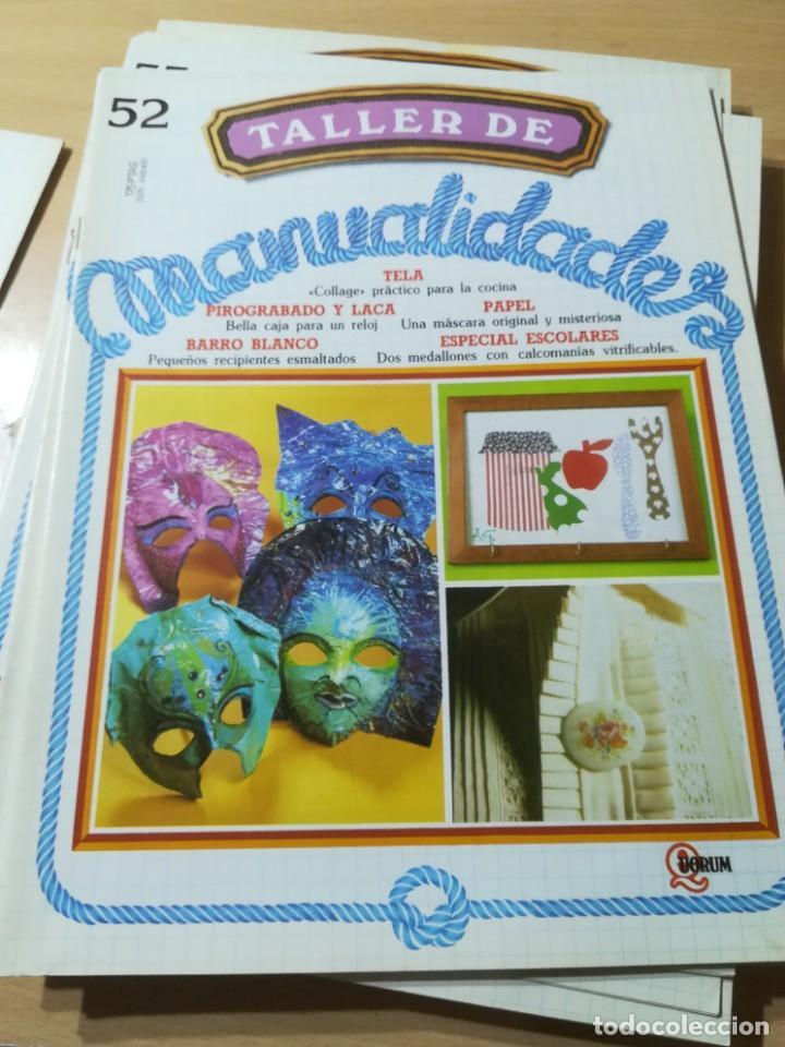 Sammeln von Zeitschriften und Zeitungen: 52 / TELA, PIROGRABADO Y LACA, PAPEL, BARRO BLANCO, ESCOLARES / TALLER DE MANUALIDADES - MANUALIDAD