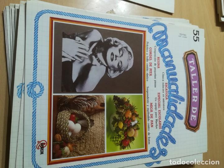 Sammeln von Zeitschriften und Zeitungen: 55 / ESCAYOLA, RESINA, CORDEL DE PLATA, MIGA DE PAN / TALLER DE MANUALIDADES - MANUALIDADES BRICOLA