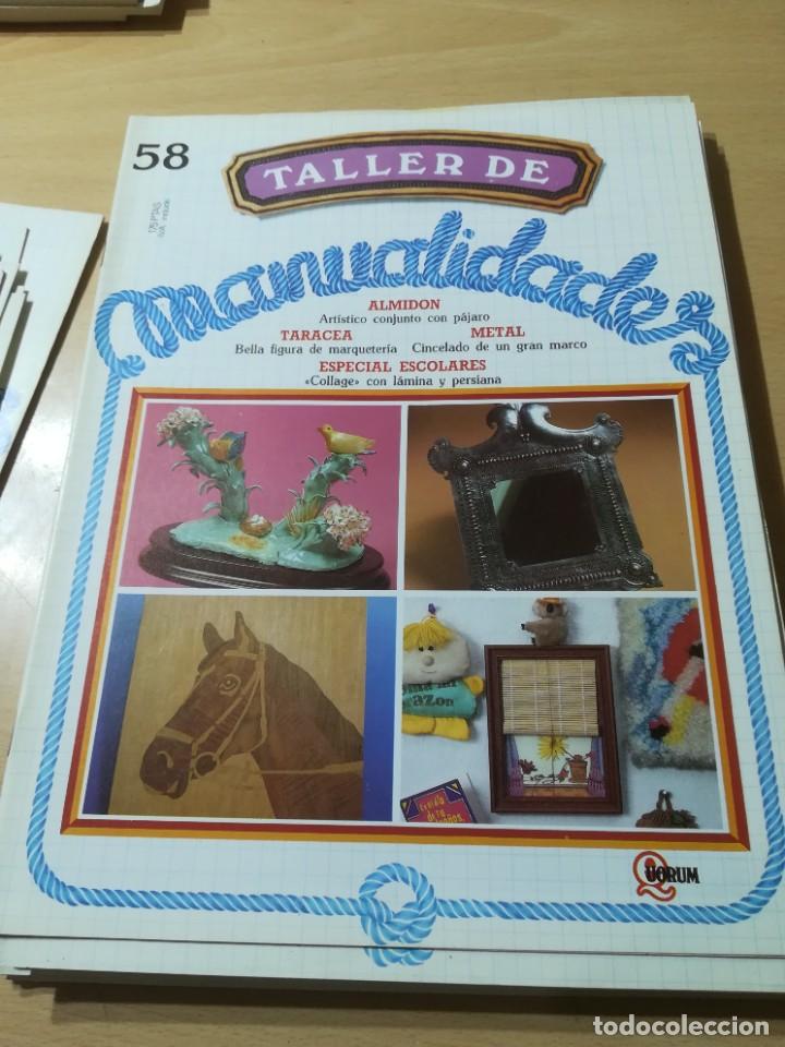 Sammeln von Zeitschriften und Zeitungen: 58 / ALMIDON, TARACEA, METAL, ESCOLARES / TALLER DE MANUALIDADES - MANUALIDADES BRICOLAGE HOGAR / A