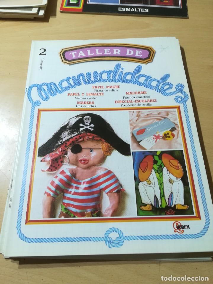 Sammeln von Zeitschriften und Zeitungen: 2 / PAPEL MACHE, PAPEL Y ESMALTE, MACRAME, MADERA, ESCOLARES / TALLER DE MANUALIDADES - MANUALIDADE