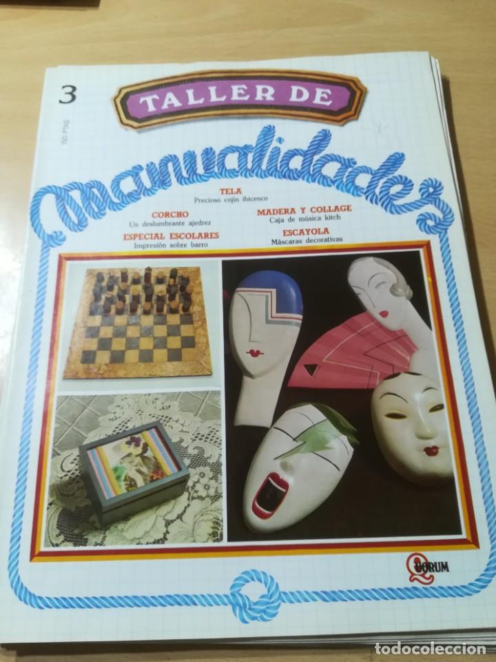 Sammeln von Zeitschriften und Zeitungen: 3 / TELA, CORCHO, MADERA Y COLLAGE, ESCAYOLA, ESCOLARES / TALLER DE MANUALIDADES - MANUALIDADES BRI