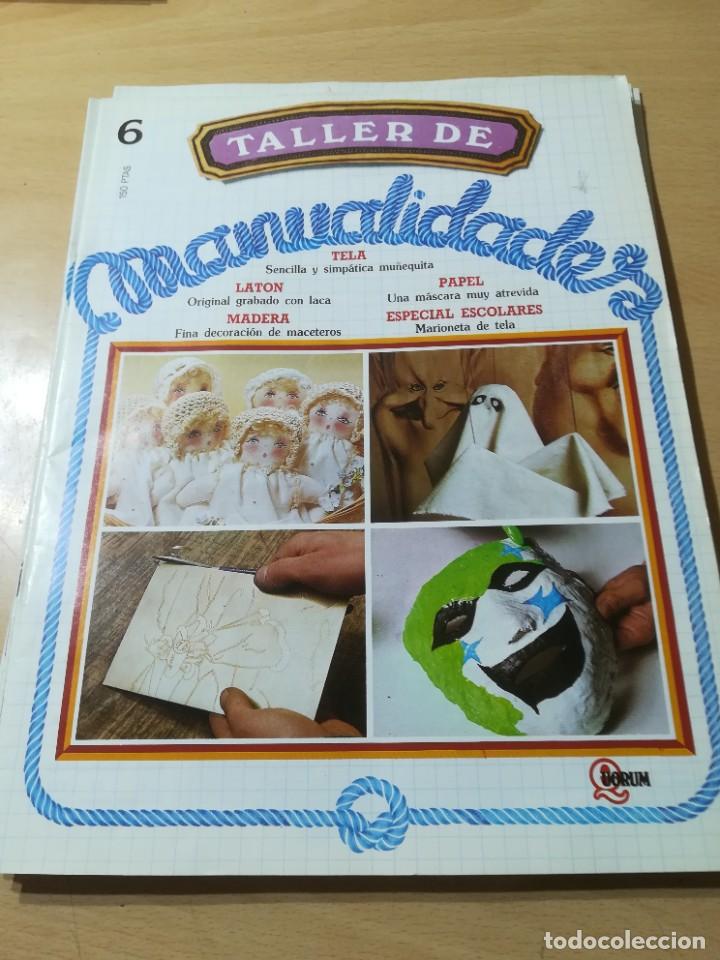 Sammeln von Zeitschriften und Zeitungen: 6 / TELA, LATON, PAPEL, MADERA, ESCOLARES / TALLER DE MANUALIDADES - MANUALIDADES BRICOLAGE HOGAR /