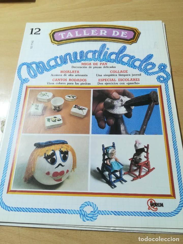 Sammeln von Zeitschriften und Zeitungen: 12 / MIGA DE PAN, HOJALATA, COLLAGE, CANTOS RODADOS, ESCOLARES / TALLER DE MANUALIDADES - MANUALIDA