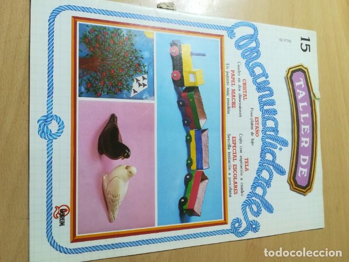 Sammeln von Zeitschriften und Zeitungen: 15 / ESTA&Ntilde;O, CRISTAL, TELA, PAPEL MACHE, ESCOLARES / TALLER DE MANUALIDADES - MANUALIDADES BRICOLAG