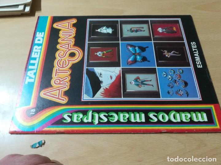 Sammeln von Zeitschriften und Zeitungen: 18 / ESMALTES / TALLER DE ARTESANIA - MANUALIDADES BRICOLAGE HOGAR / AE201