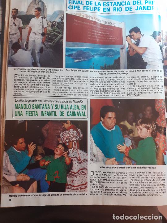 Colecionismo de Revistas e Jornais: EL PRINCIPE FELIPE VI MANOLO SANTANA