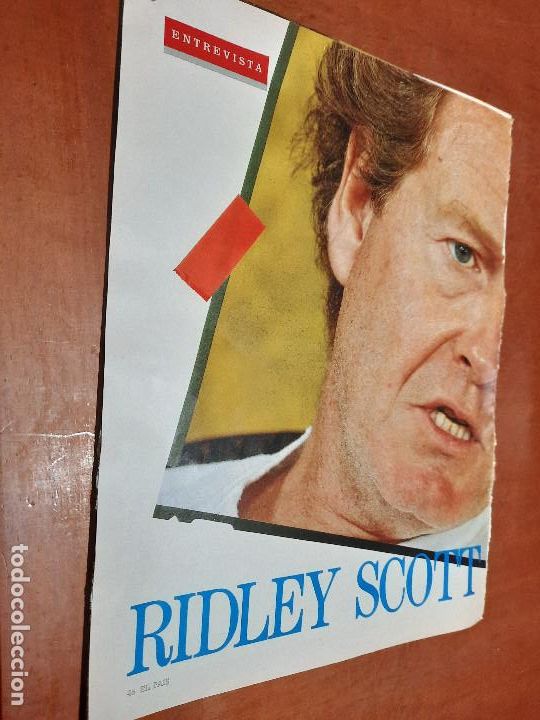 Coleccionismo de Revistas y Peri&oacute;dicos: RIDLEY SCOTT. ENTREVISTA. EXTRAIDO DE UNA REVISTA. 7 HOJAS. BUEN ESTADO. GRAPA.