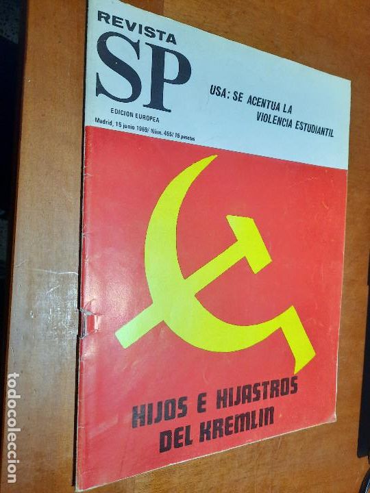 Collectionnisme de Revues et Journaux: REVISTA SP 455. REVISTA DE 1968. GRAPA. HIJOS E HIJASTROS DEL KREMLIN. BUEN ESTADO caj. 82
