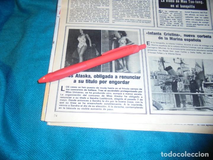 Coleccionismo de revistas y peri&oacute;dicos: RECORTE : MISS ALASKA . SEMANA, DCMBRE 1980 (#)