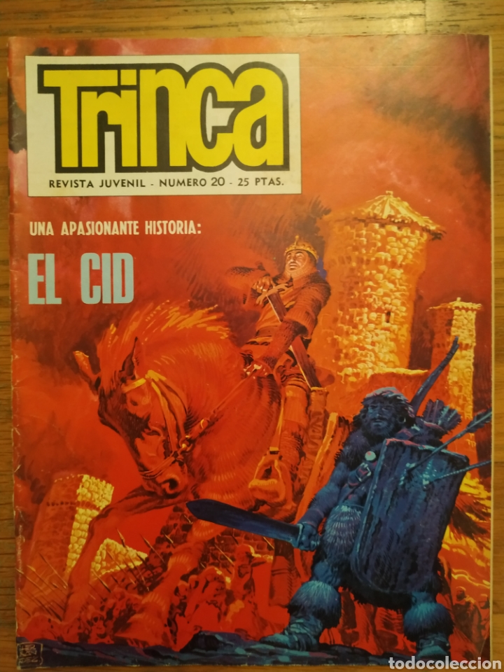 Coleccionismo de Revistas y Peri&oacute;dicos: C&oacute;mic Trinca, n&uacute;m.20, 15 agosto 1971