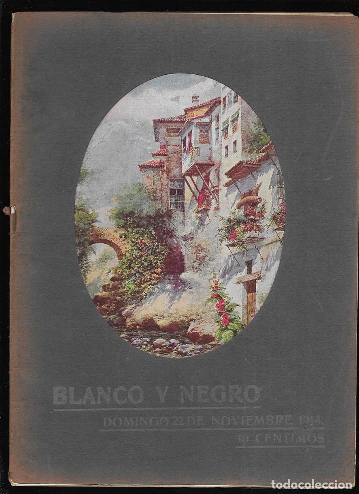 Coleccionismo de revistas y peri&oacute;dicos: Blanco y Negro. Revista Ilustrada . A&ntilde;o 24 N&ordm;-1227 22 Noviembre 1914