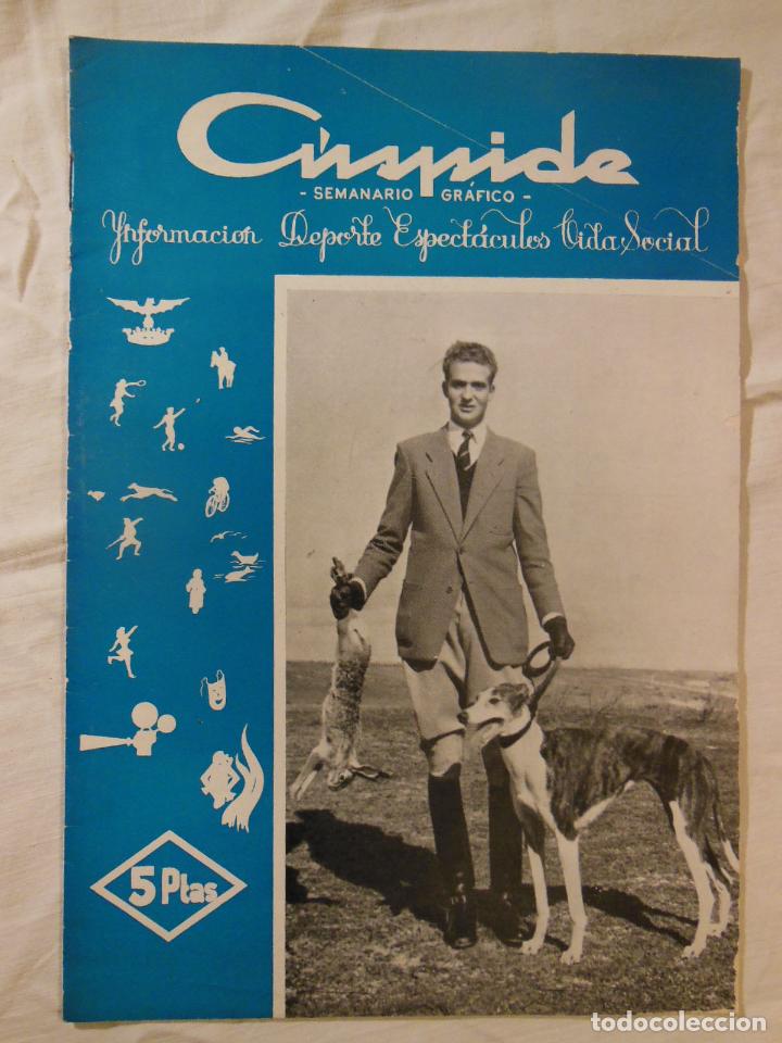 Colecionismo de Revistas e Jornais: C&Uacute;SPIDE. Semanario Gr&aacute;fico. Informaci&oacute;n, Deporte, Espect&aacute;culos, Vida Social. 19 Mayo 1962 Valencia
