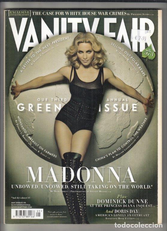 Coleccionismo de Revistas y Peri&oacute;dicos: REVISTA VANITY FAIR N&ordm; 573 A&Ntilde;O 2008. MADONNA.
