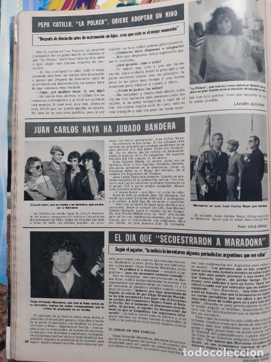 Coleccionismo de revistas y peri&oacute;dicos: JUAN CARLOS NAYA LA POLACA MARADONNA