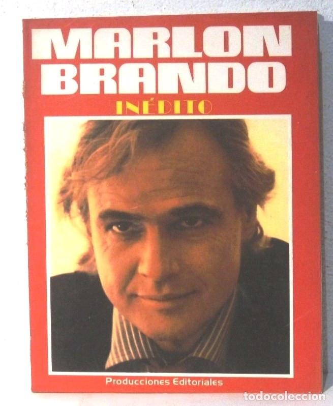 Coleccionismo de Revistas y Peri&oacute;dicos: MARLON BRANDO INEDITO - PRODUCCIONES EDITORIALES - REVISTA