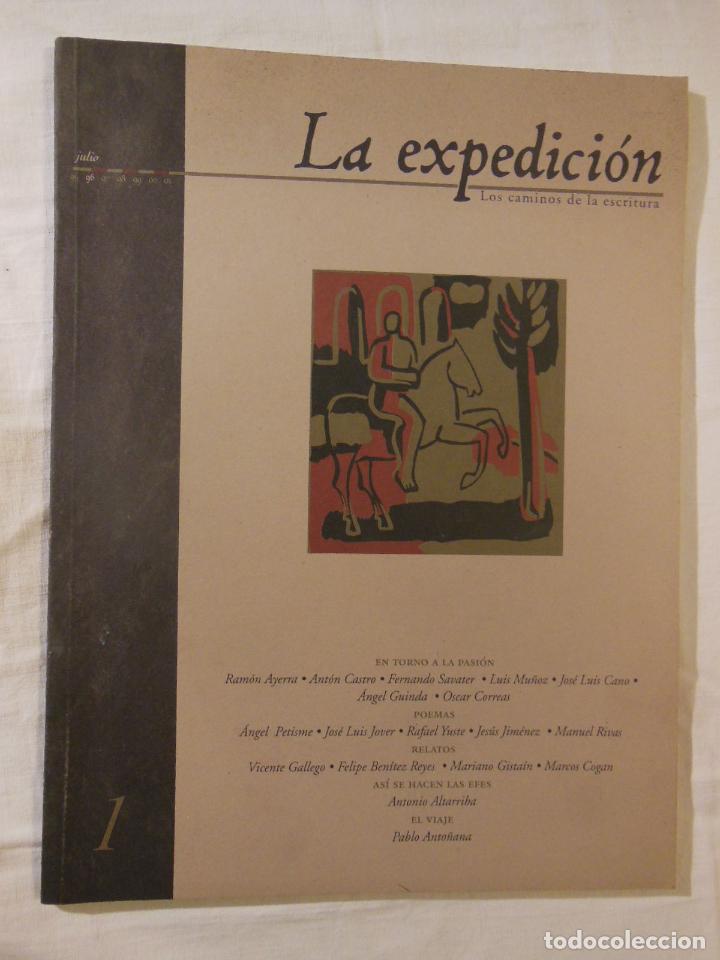 Colecionismo de Revistas e Jornais: LA EXPEDICI&Oacute;N. Los caminos de la escritura n&ordm; 1 julio 1996