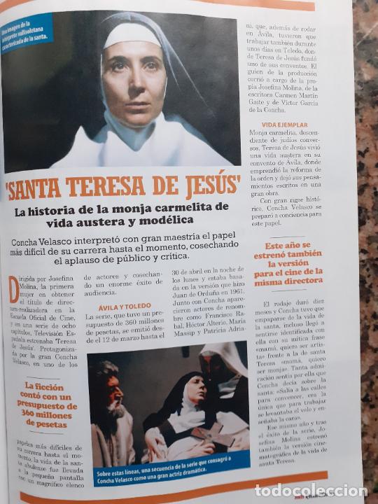 Coleccionismo de revistas y peri&oacute;dicos: CONCHA VELASCO SANTA TERESA DE LA CRUZ