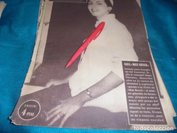 Collezionismo di Riviste e Giornali: RECORTE : PORTADA REVISTA : DIONE OLIVEIRA, MISS BRASIL 1959. CRITICA, NVMBRE 1959 (#)