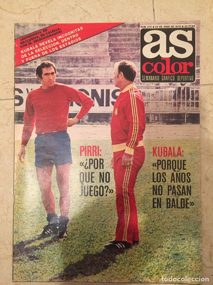Coleccionismo de Revistas y Peri&oacute;dicos: As color 20/6/1978