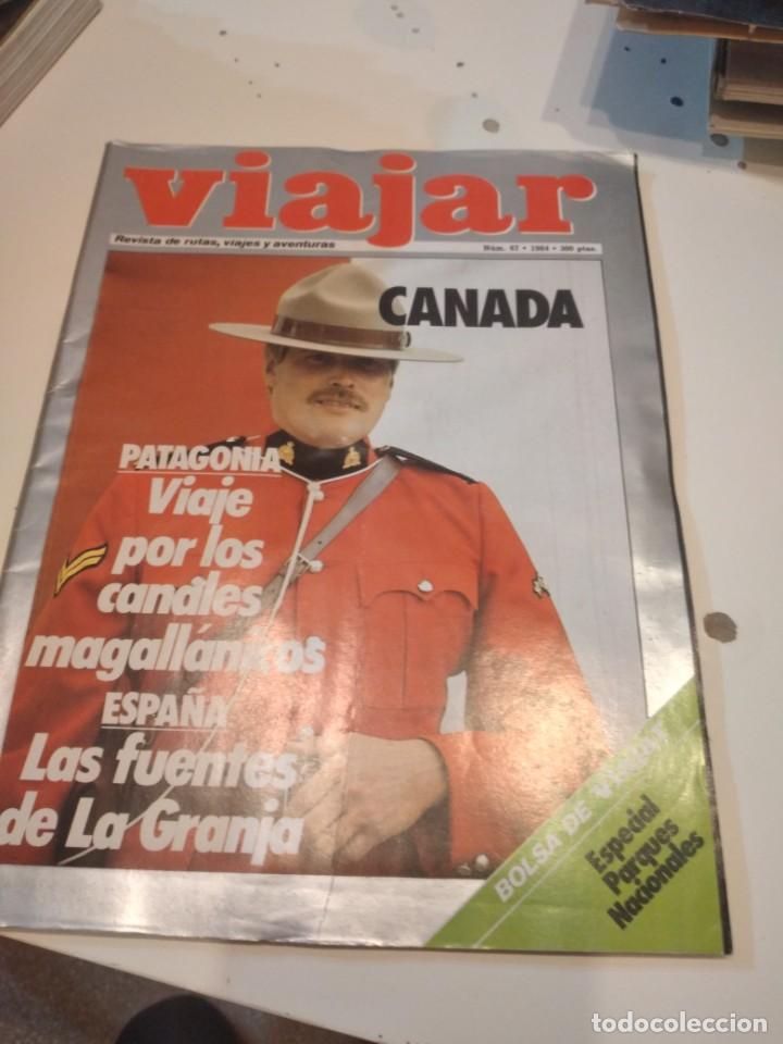 Coleccionismo de Revistas y Peri&oacute;dicos: M-6 REVISTA DE RUTAS Y AVENTURAS VIAJAR NUMERO 67 1984 CANADA