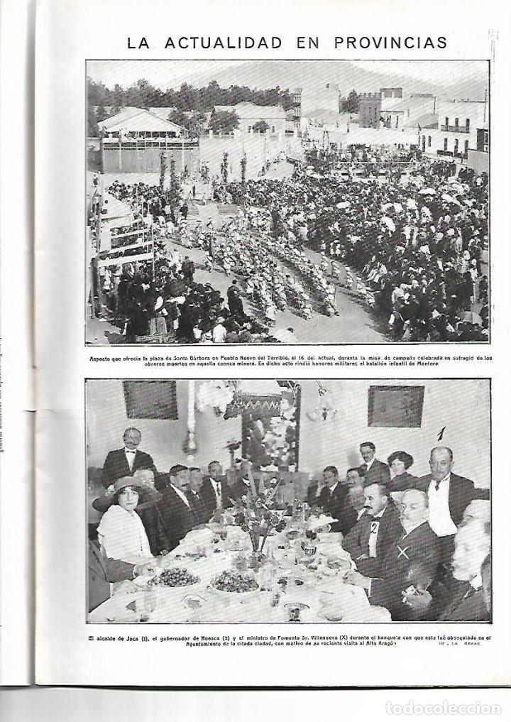 Coleccionismo de Revistas y Peri&oacute;dicos: A&Ntilde;O 1912 PUEBLO NUEVO DEL TERRIBLE BERMEO VICTIMAS GALERNA CANTABRICO SEVILLA PROCESION VIRGEN REYES