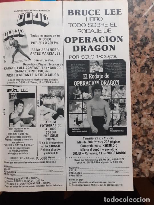 Coleccionismo de Revistas y Peri&oacute;dicos: ANUNCIO DOJO BRUCE LEE